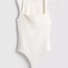 Seamless square neck bodysuit