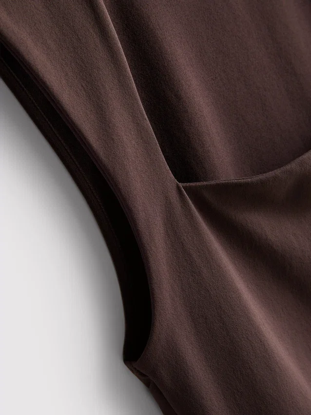 Seamless square neck bodysuit