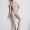 Seamless v-neck tank