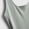 Second skin square neck midi dress
