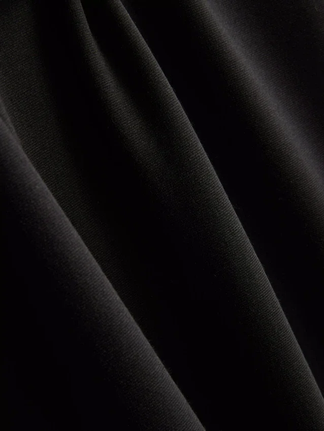 Second skin square neck midi dress