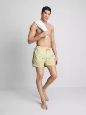 Seersucker swimming shorts