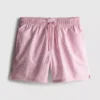 Seersucker swimming shorts