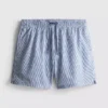 Seersucker swimming shorts
