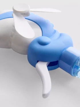 Shark bubble fan toy