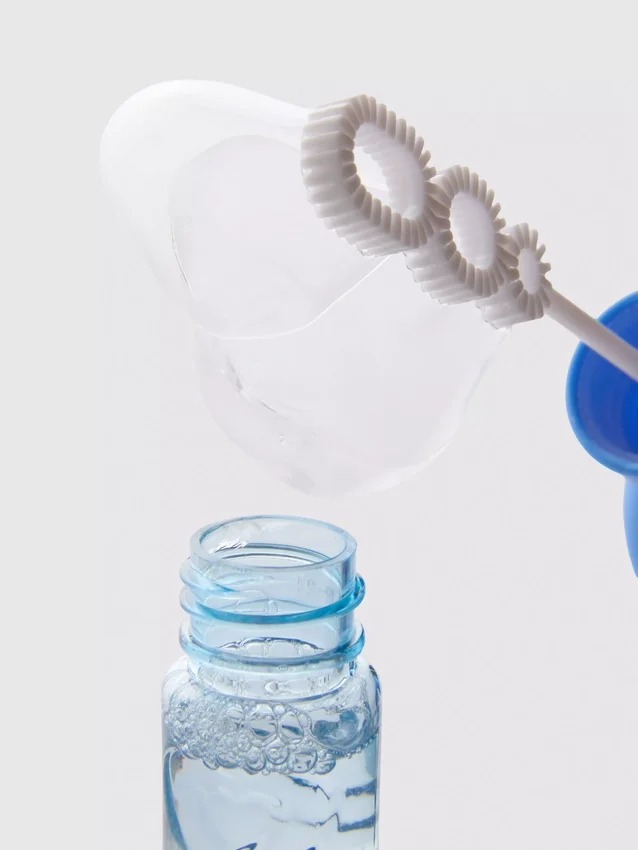 Shark bubble fan toy