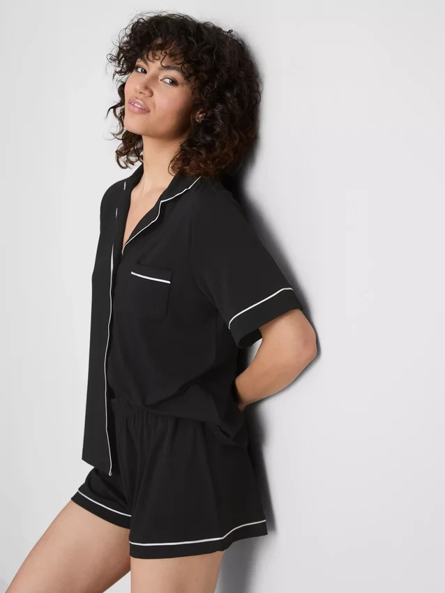 Short boyfriend pajamas