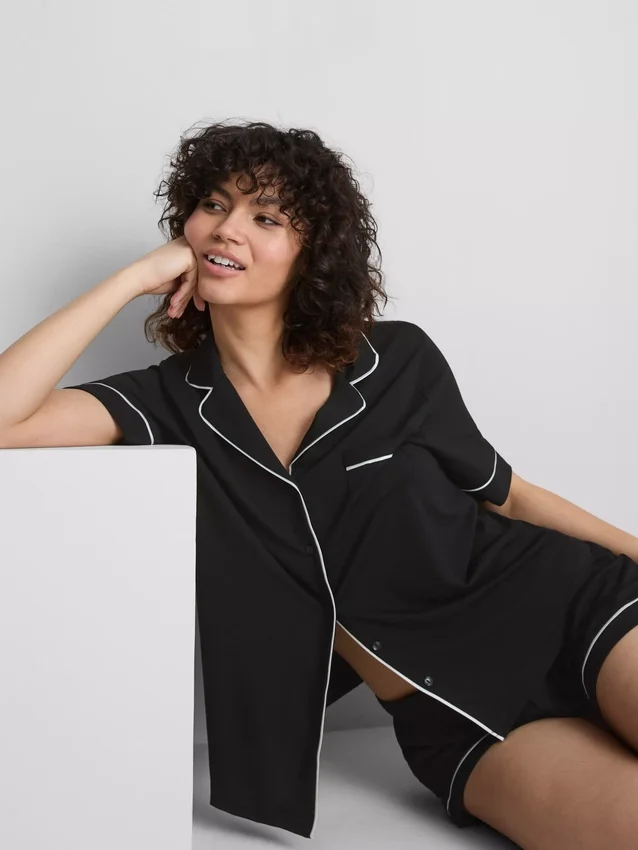 Short boyfriend pajamas
