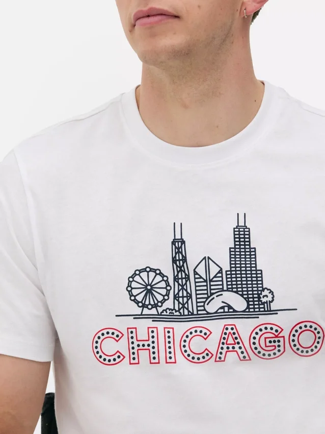 Short sleeve chicago t-shirt