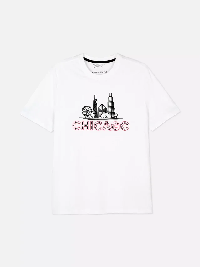 Short sleeve chicago t-shirt