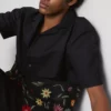 Short sleeve embroidered shirt