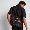 Short sleeve embroidered shirt