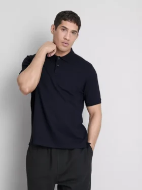 Short sleeve essential polo shirt