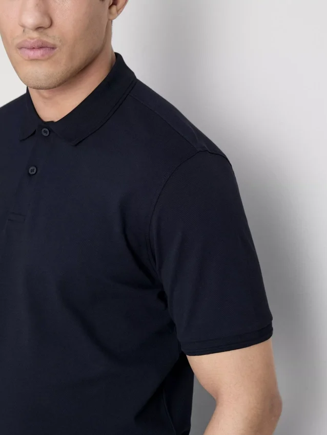 Short sleeve essential polo shirt