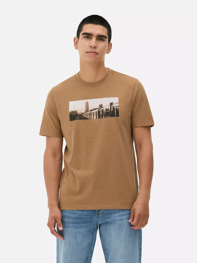 Short-sleeve photo t-shirt