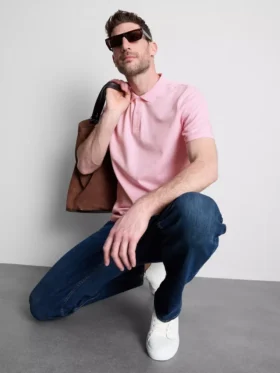 Short-sleeve polo shirt