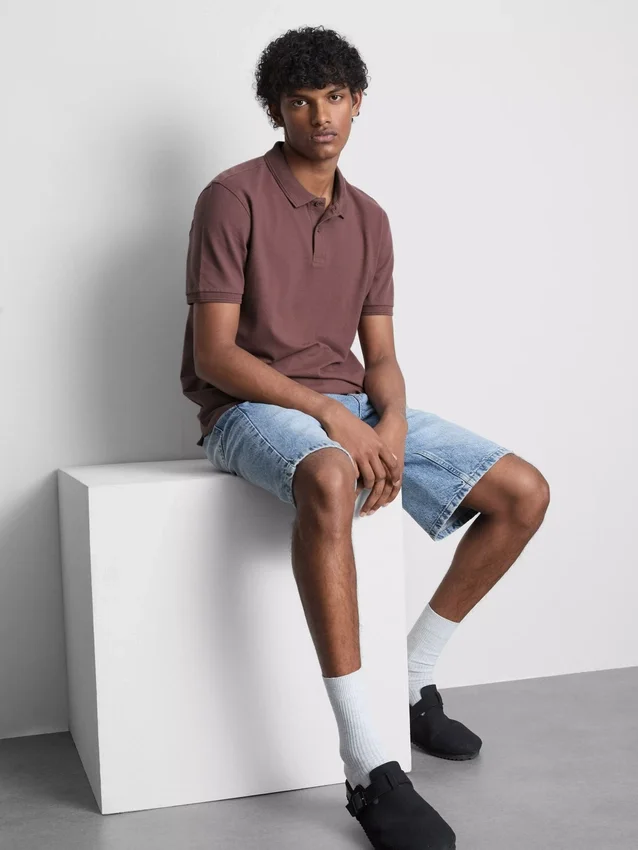 Short-sleeve polo shirt