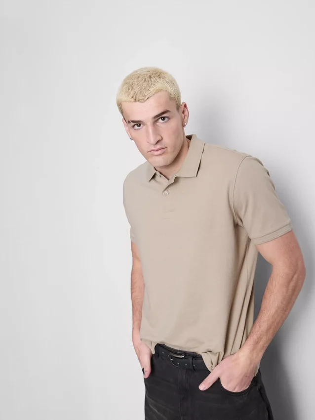 Short-sleeve polo shirt
