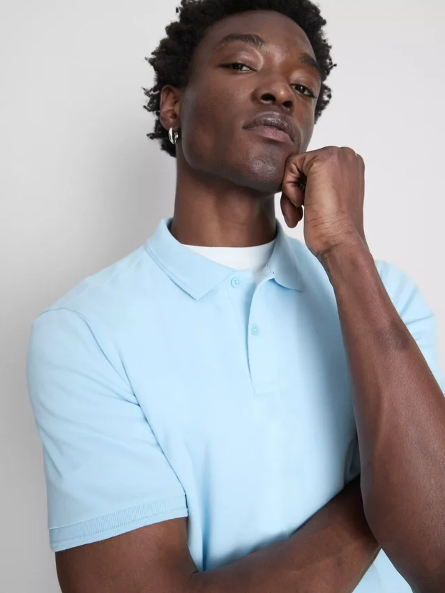 Short-sleeve polo shirt