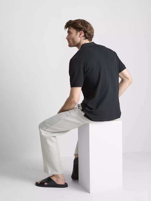 Short-sleeve polo shirt
