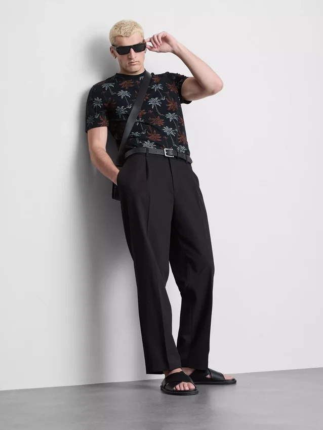 Short sleeve printed shirt