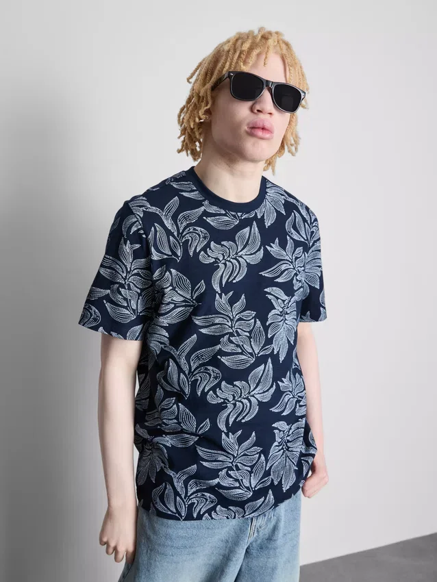 Short sleeve printed shirt