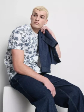 Short sleeve printed shirt