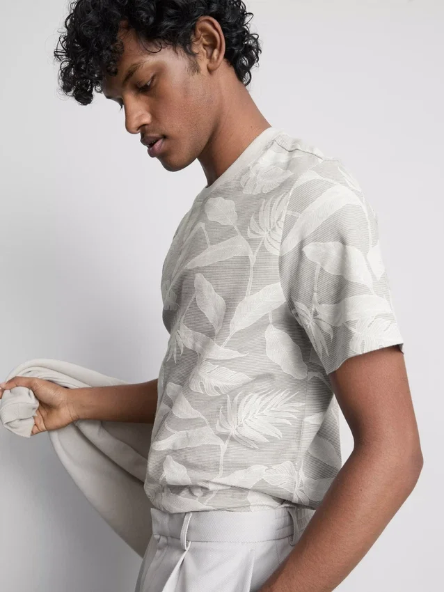 Short sleeve printed shirt