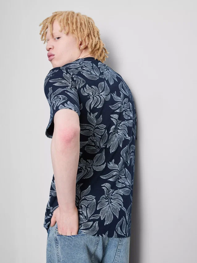 Short sleeve printed shirt