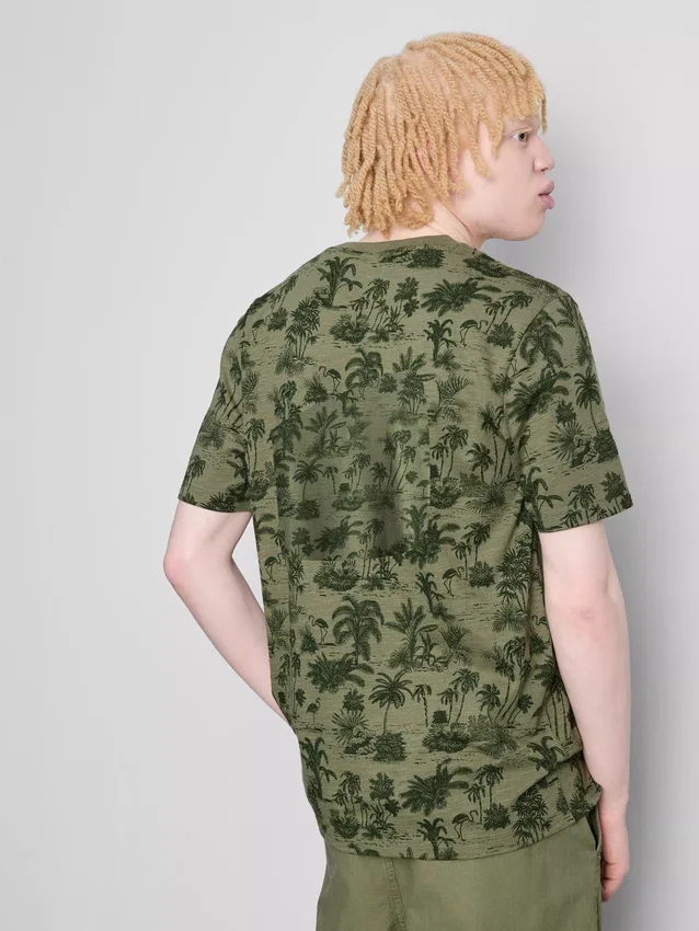 Short sleeve printed shirt