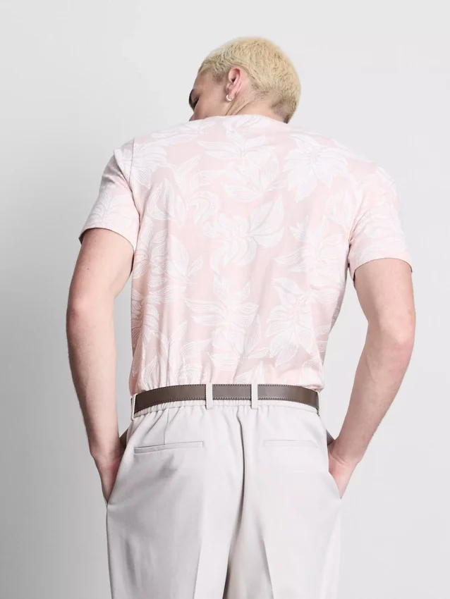 Short sleeve printed shirt