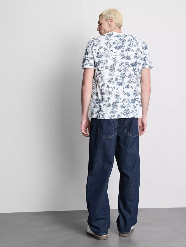 Short sleeve printed shirt
