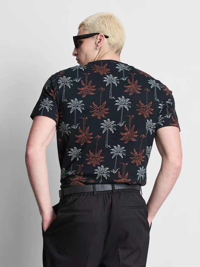 Short sleeve printed shirt