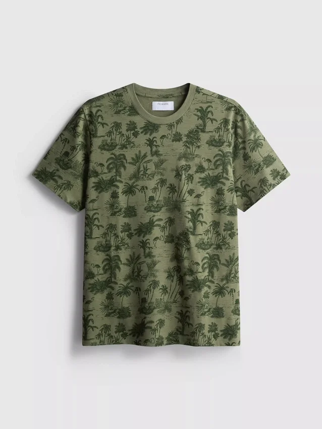 Short sleeve printed shirt
