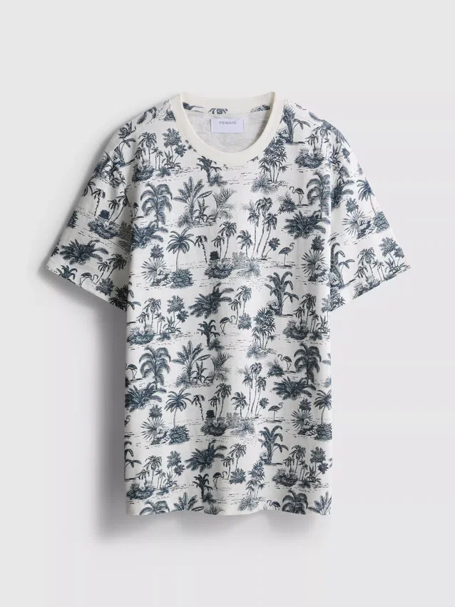 Short sleeve printed shirt
