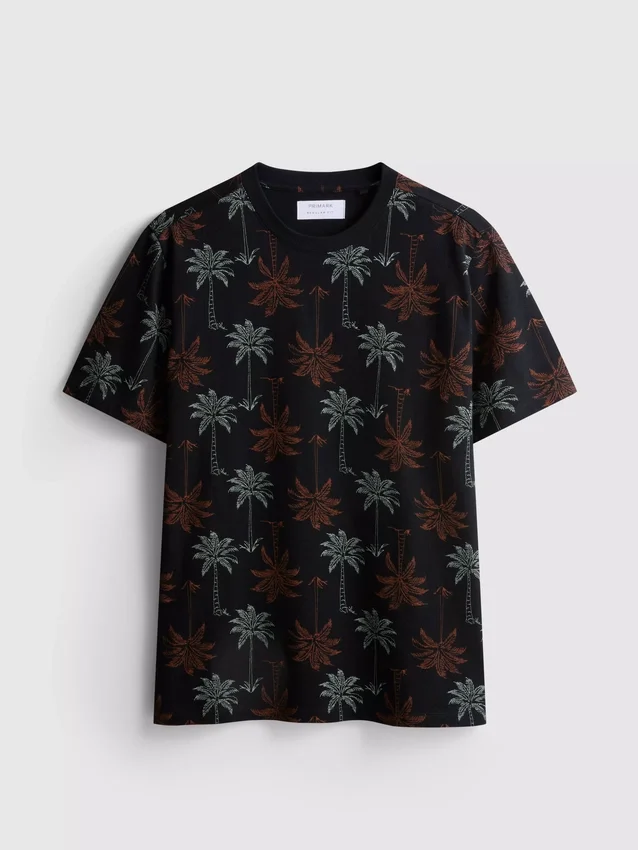Short sleeve printed shirt