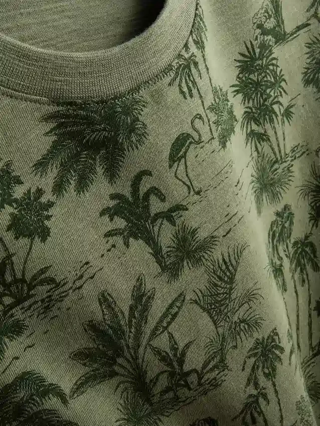 Short sleeve printed shirt