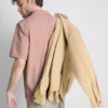Short sleeve textured shirt