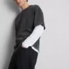 Short sleeved washed t-shirt