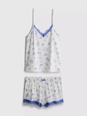 Shorts and cami pajamas