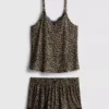 Shorts and cami pajamas