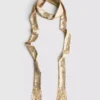 Skinny sequin scarf