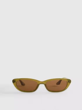Slim cat eye sunglasses