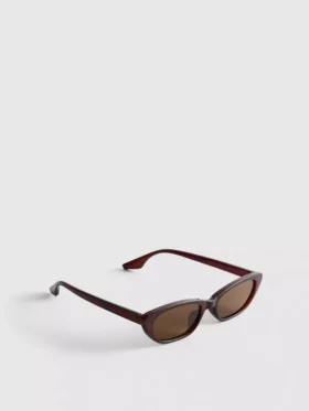 Slim cat eye sunglasses