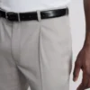 Slim fit dobby texture suit pants