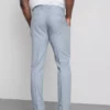 Slim fit dobby texture suit pants