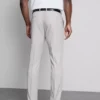 Slim fit dobby texture suit pants