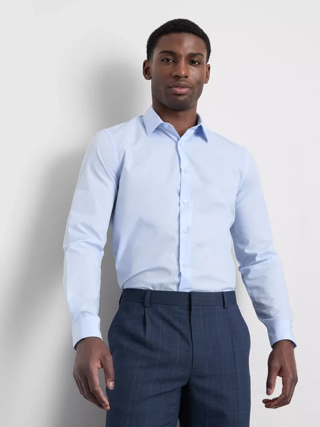 Slim-fit formal shirt