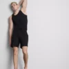 Slim fit ribbed tank top