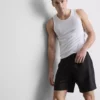 Slim fit ribbed tank top